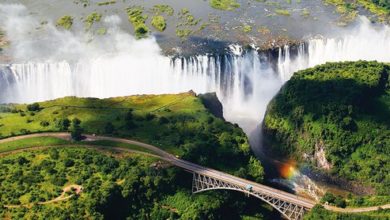 Victoria Falls in Zambia and Zimbabwe' A World Spectacle