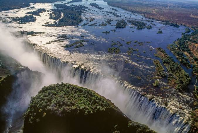 Victoria Falls in Zambia and Zimbabwe' A World Spectacle