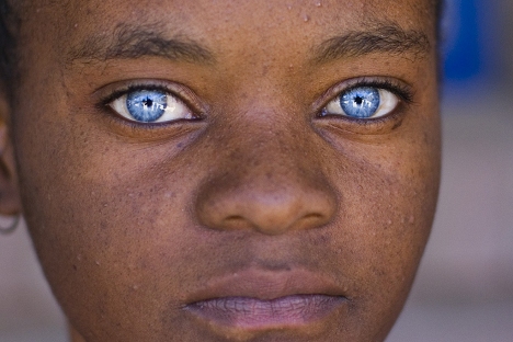 The Real Story Behind Black Africans with Blue Eyes - Africa Facts Zone
