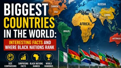 Biggest Countries in the World: Interesting Facts and Where Black Nations Rank