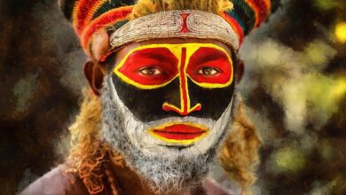 The Art of Body Painting: Traditional African Face Painting & Body Painting