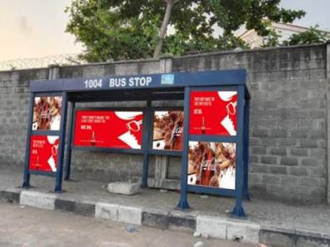 Bus Shelters Billboards in Lagos Nigeria