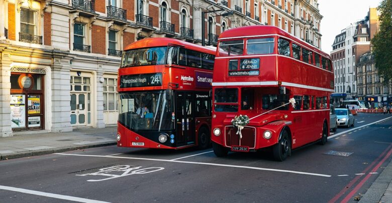 The Famous Double Decker London Buses are made in Egypt and exported to the United Kingdom