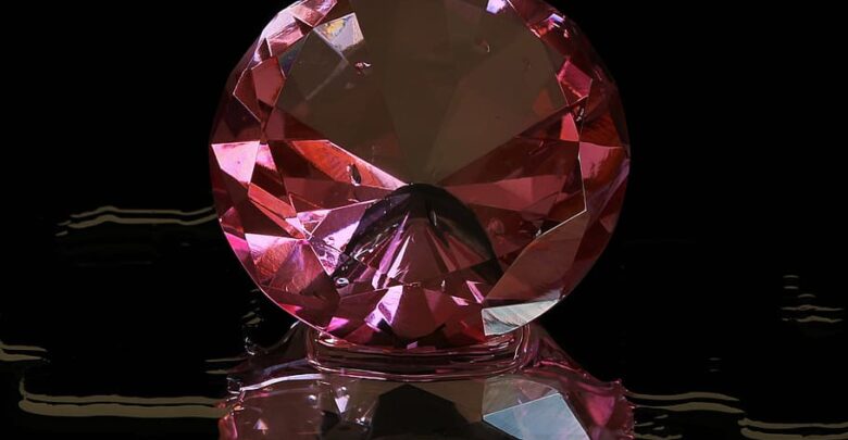 A Rare108ct Pink Diamond Recovered in Lesotho