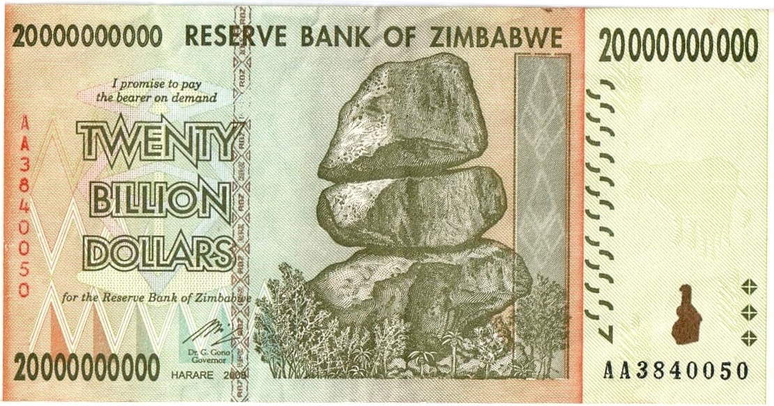 Zimbabwe to Tie Exchange Rates to Hard Assets