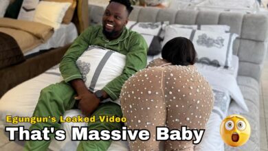 Egungun's Leaked Video' Damn! That's Massive Baby