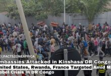 Embassies of United States, Rwanda, France Looted in Dr Congo