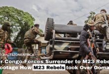 Wtach Footage How M23 Rebels took Over Goma and Made Dr Congo Forces Surrender