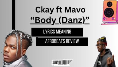 Ckay - Body (Danz) ft Mavo Afrobeats Lyrics Meaning