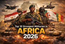 Top 10 African Countries With the Strongest Militaries in 2026 (Global Firepower Ranking)