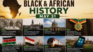 Today in Black & African History: May 31 – South Africa, Egypt, Kenya