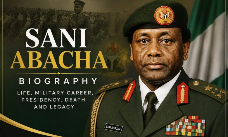 Sani Abacha Biography: Life, Military Career, Presidency, Death and Legacy